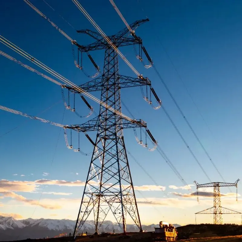 500kV-ko tentsioko sareta altzairuzko dorrea